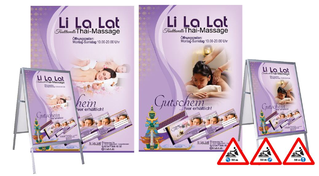 Designs für Thai-Massage in Deutschland