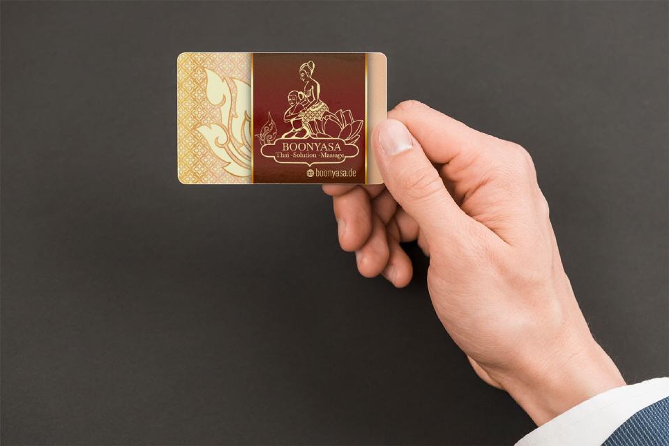 Visitenkarte Design Boonyasa