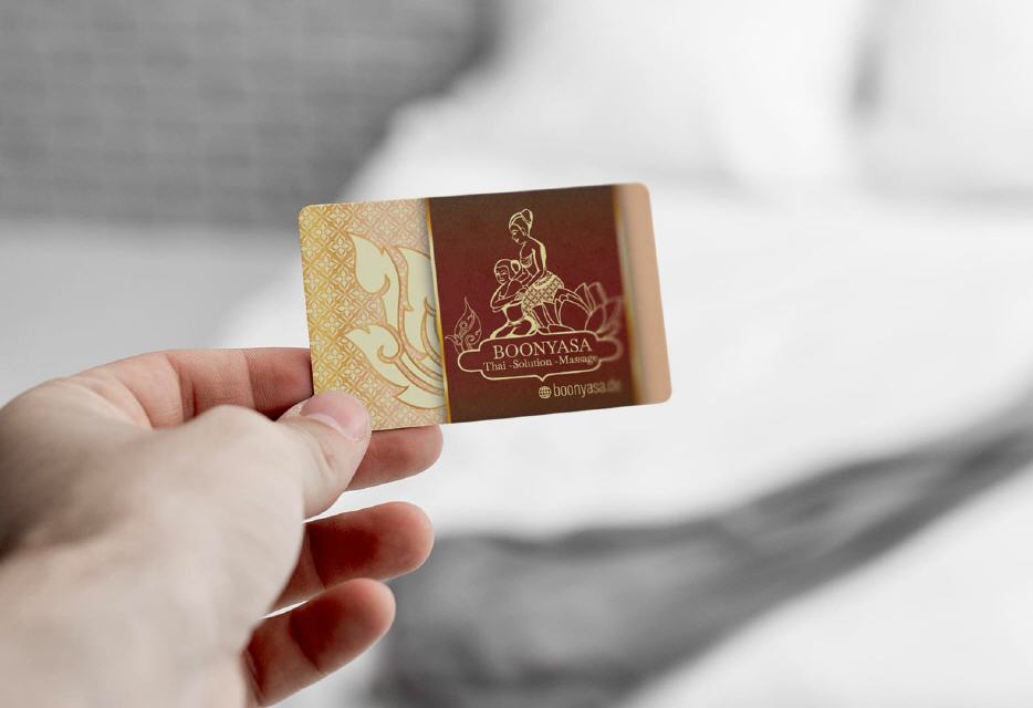 Visitenkarte Design Boonyasa