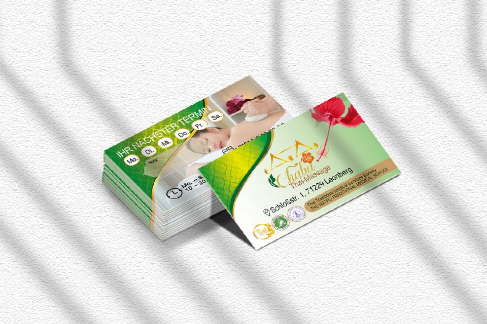 Designs-Visitenkarte Chaba-Designs
