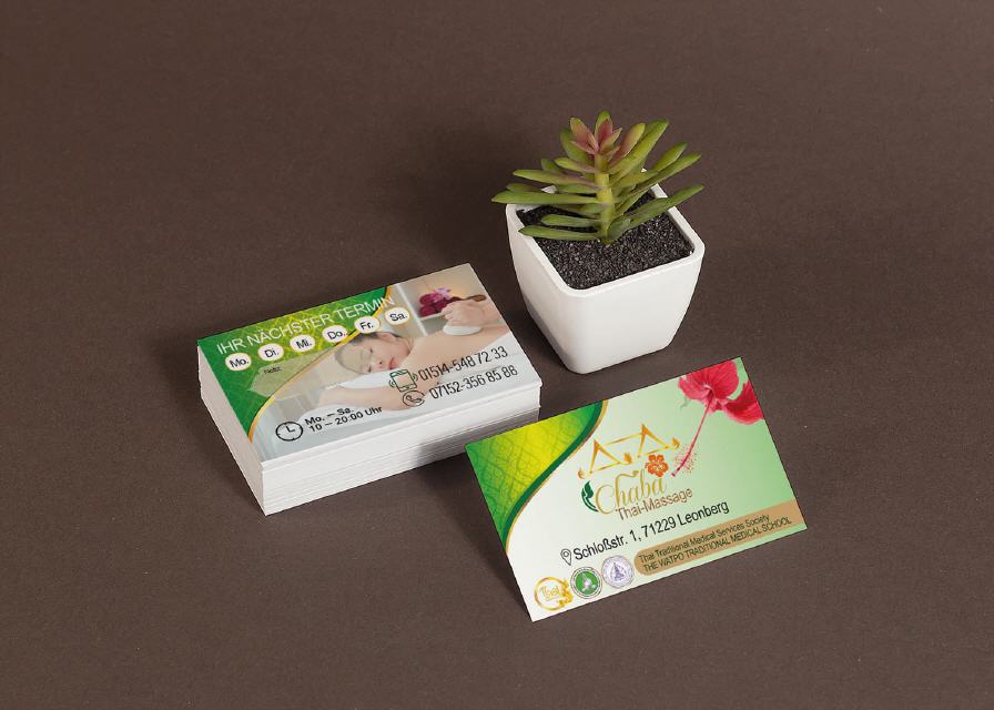 Designs-Visitenkarte Chaba-Designs
