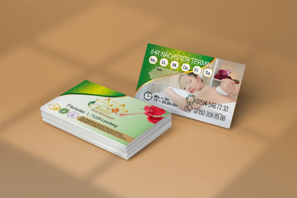 Designs-Visitenkarte Chaba-Designs